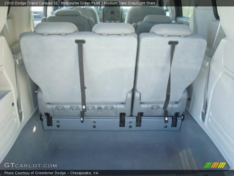 Melbourne Green Pearl / Medium Slate Gray/Light Shale 2009 Dodge Grand Caravan SE