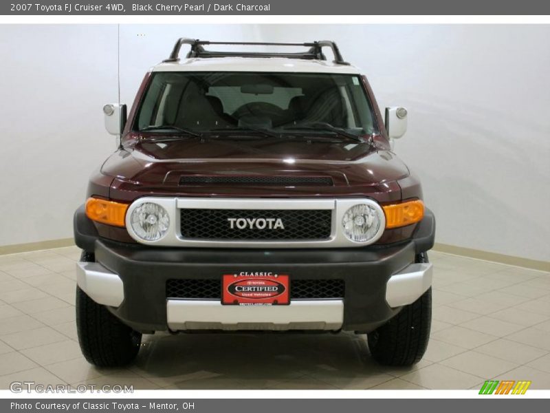 Black Cherry Pearl / Dark Charcoal 2007 Toyota FJ Cruiser 4WD