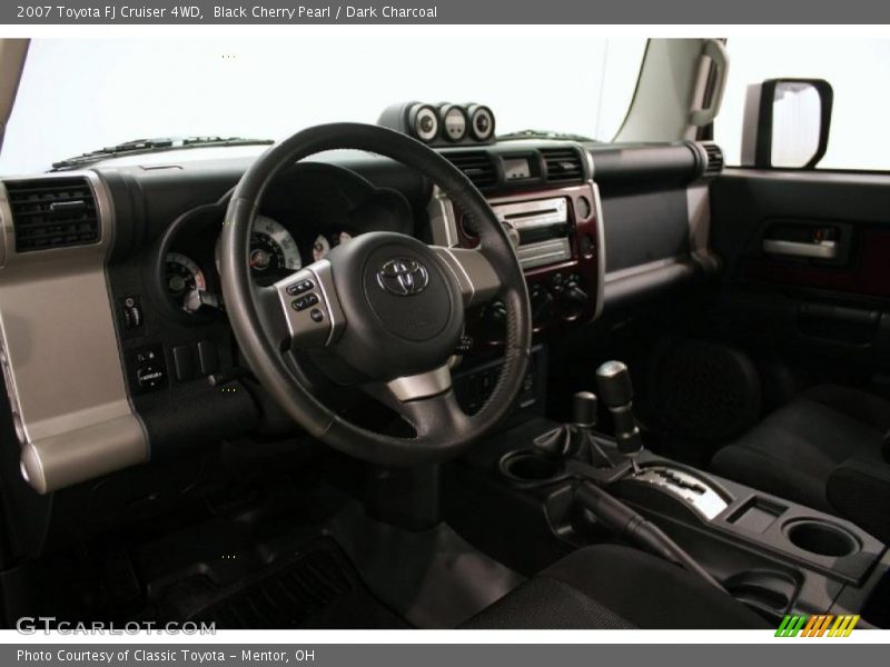 Black Cherry Pearl / Dark Charcoal 2007 Toyota FJ Cruiser 4WD