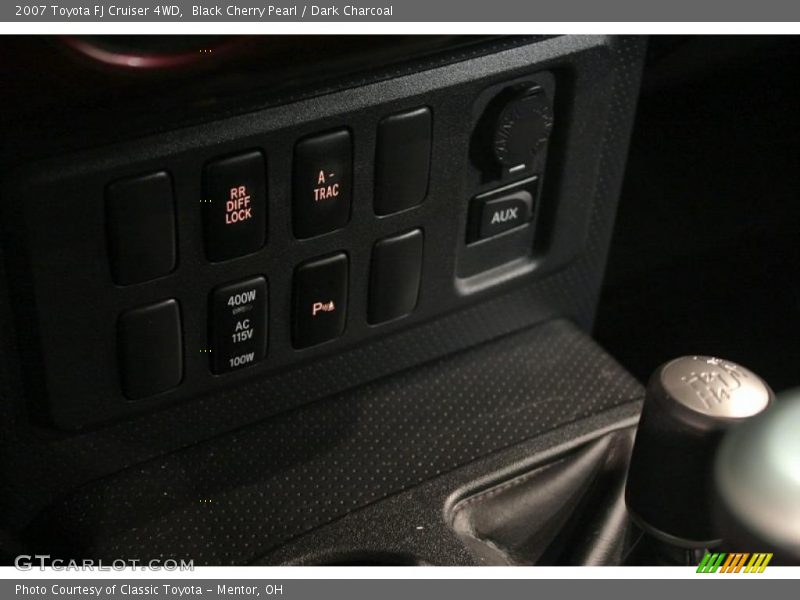 Black Cherry Pearl / Dark Charcoal 2007 Toyota FJ Cruiser 4WD