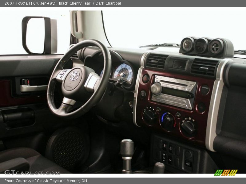 Black Cherry Pearl / Dark Charcoal 2007 Toyota FJ Cruiser 4WD