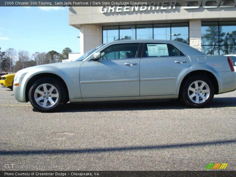Satin Jade Pearlcoat / Dark Slate Gray/Light Graystone 2006 Chrysler 300 Touring