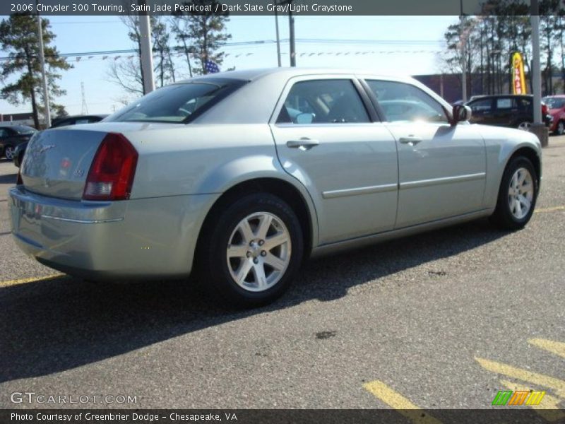 Satin Jade Pearlcoat / Dark Slate Gray/Light Graystone 2006 Chrysler 300 Touring