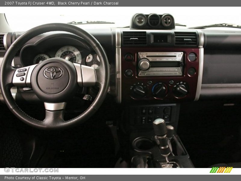 Black Cherry Pearl / Dark Charcoal 2007 Toyota FJ Cruiser 4WD