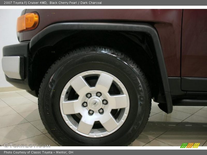 Black Cherry Pearl / Dark Charcoal 2007 Toyota FJ Cruiser 4WD