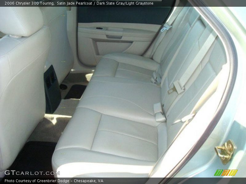Satin Jade Pearlcoat / Dark Slate Gray/Light Graystone 2006 Chrysler 300 Touring