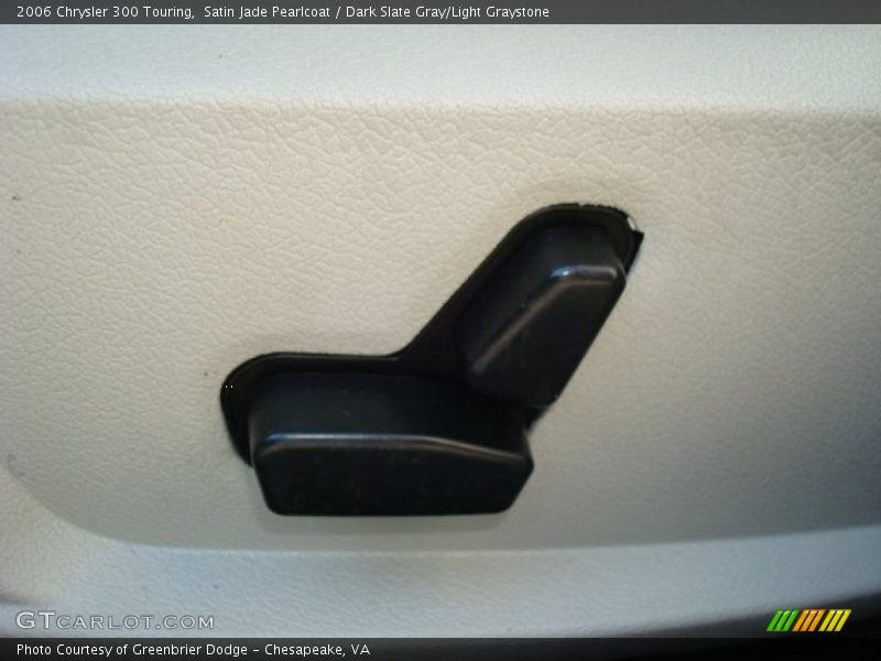 Satin Jade Pearlcoat / Dark Slate Gray/Light Graystone 2006 Chrysler 300 Touring
