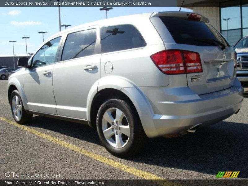 Bright Silver Metallic / Dark Slate Gray/Light Graystone 2009 Dodge Journey SXT