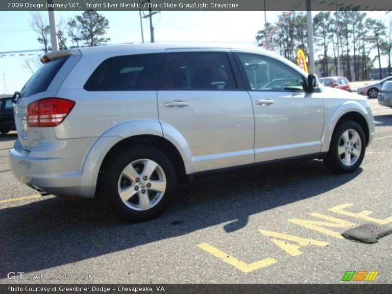 Bright Silver Metallic / Dark Slate Gray/Light Graystone 2009 Dodge Journey SXT