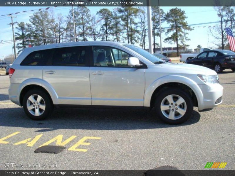 Bright Silver Metallic / Dark Slate Gray/Light Graystone 2009 Dodge Journey SXT
