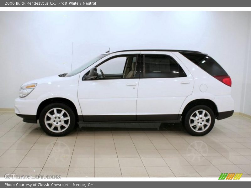 Frost White / Neutral 2006 Buick Rendezvous CX