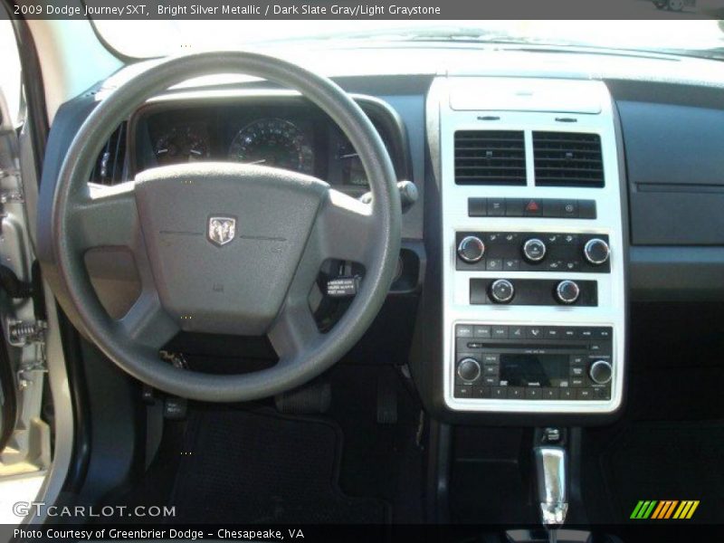 Bright Silver Metallic / Dark Slate Gray/Light Graystone 2009 Dodge Journey SXT