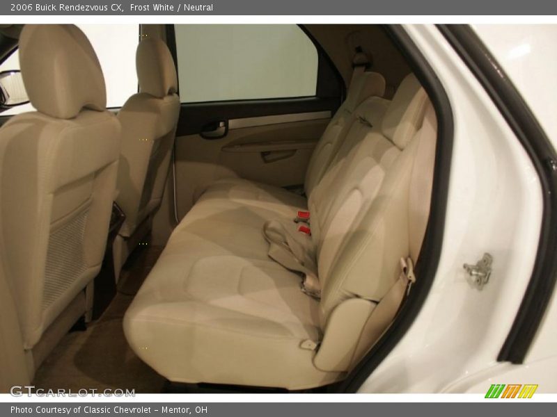 Frost White / Neutral 2006 Buick Rendezvous CX