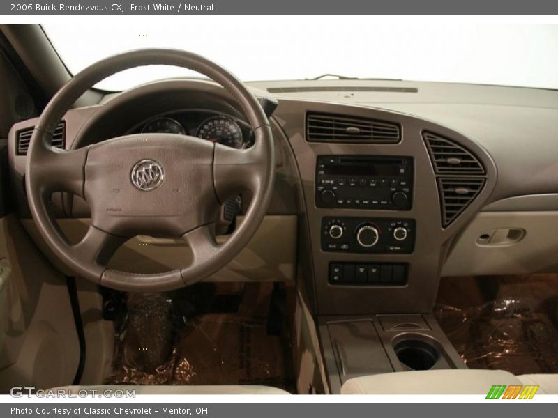 Frost White / Neutral 2006 Buick Rendezvous CX