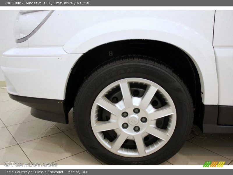 Frost White / Neutral 2006 Buick Rendezvous CX