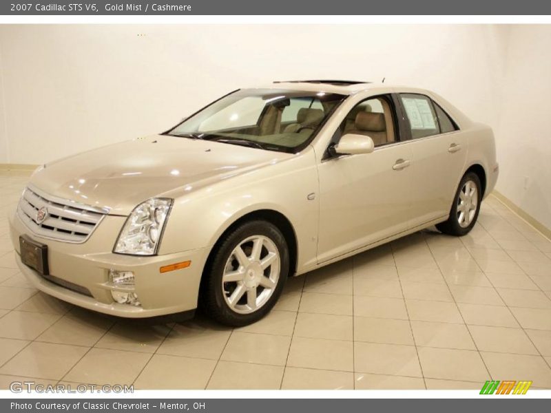 Gold Mist / Cashmere 2007 Cadillac STS V6