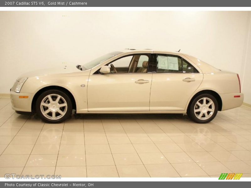 Gold Mist / Cashmere 2007 Cadillac STS V6