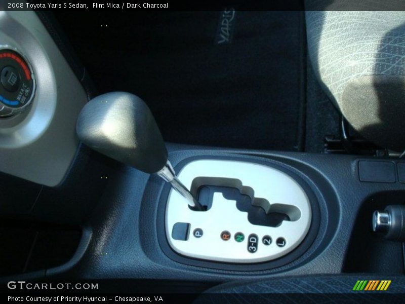 Flint Mica / Dark Charcoal 2008 Toyota Yaris S Sedan