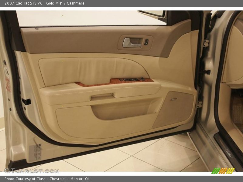 Gold Mist / Cashmere 2007 Cadillac STS V6