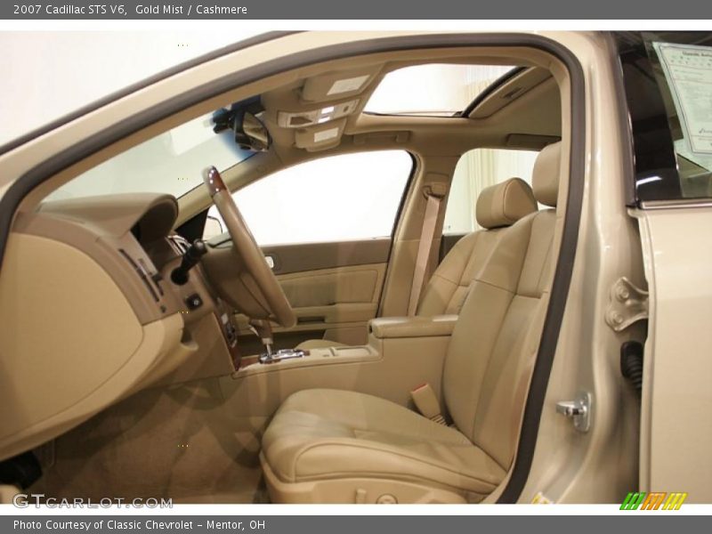 Gold Mist / Cashmere 2007 Cadillac STS V6