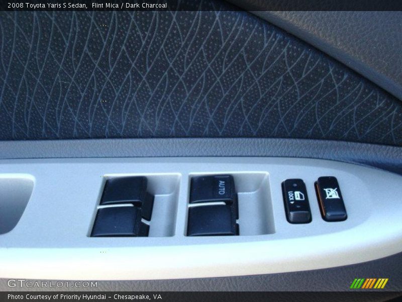 Flint Mica / Dark Charcoal 2008 Toyota Yaris S Sedan