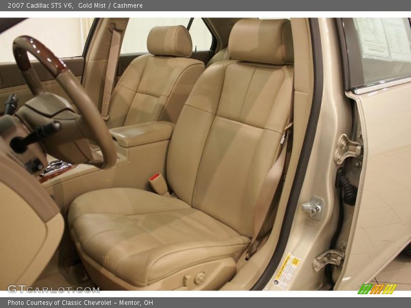 Gold Mist / Cashmere 2007 Cadillac STS V6