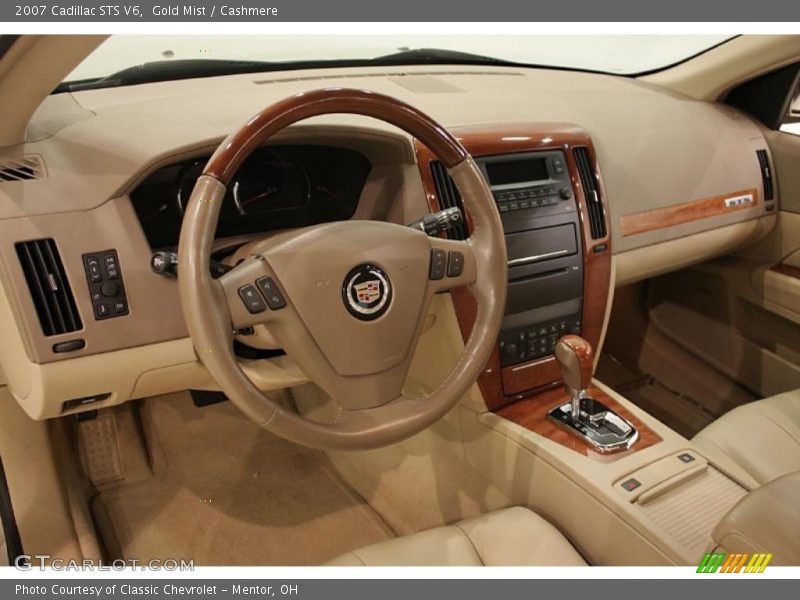Gold Mist / Cashmere 2007 Cadillac STS V6
