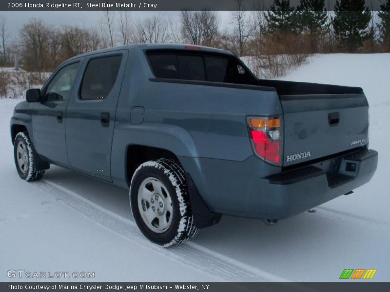 Steel Blue Metallic / Gray 2006 Honda Ridgeline RT