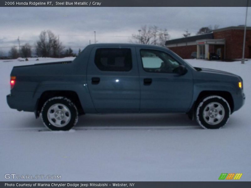 Steel Blue Metallic / Gray 2006 Honda Ridgeline RT