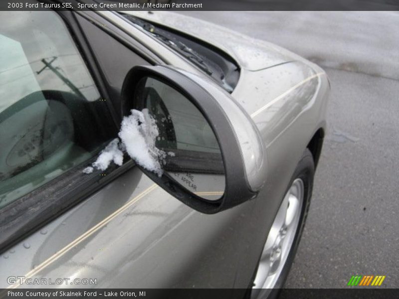 Spruce Green Metallic / Medium Parchment 2003 Ford Taurus SES