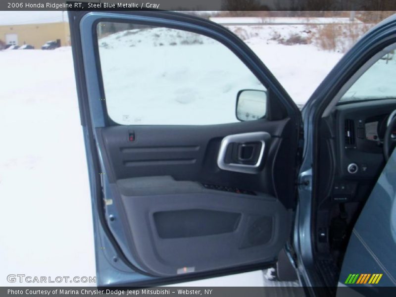 Steel Blue Metallic / Gray 2006 Honda Ridgeline RT