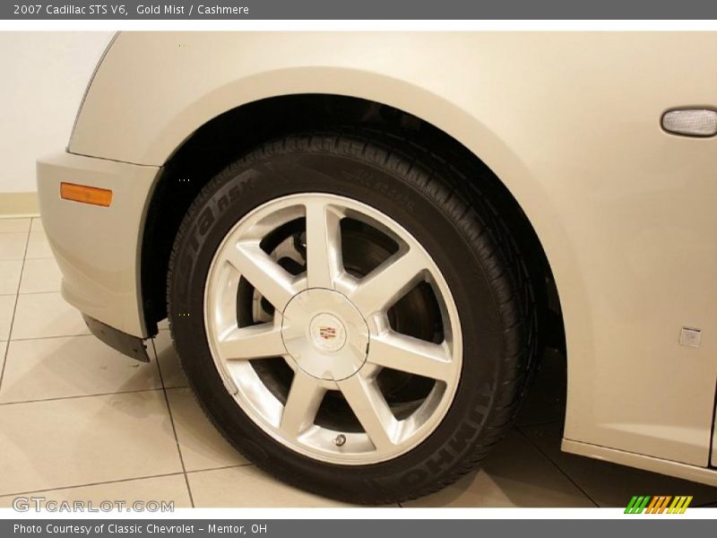 Gold Mist / Cashmere 2007 Cadillac STS V6