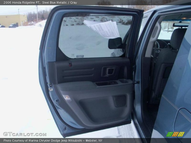 Steel Blue Metallic / Gray 2006 Honda Ridgeline RT