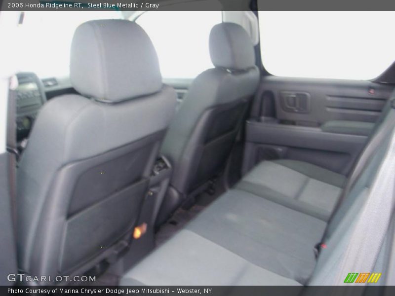 Steel Blue Metallic / Gray 2006 Honda Ridgeline RT