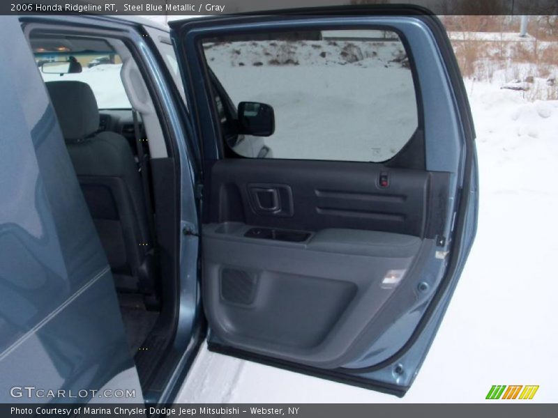 Steel Blue Metallic / Gray 2006 Honda Ridgeline RT