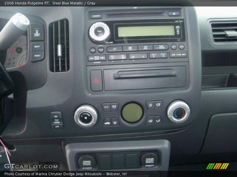 Steel Blue Metallic / Gray 2006 Honda Ridgeline RT