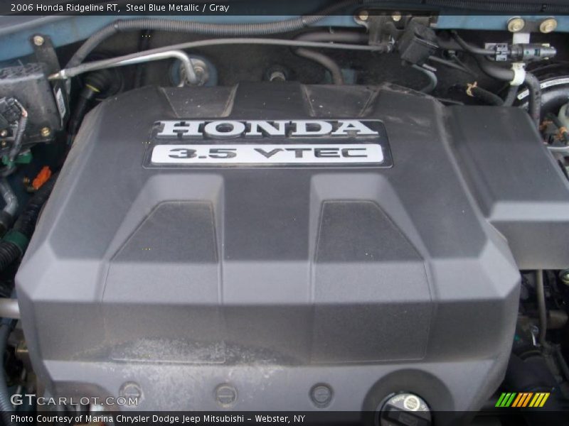 Steel Blue Metallic / Gray 2006 Honda Ridgeline RT