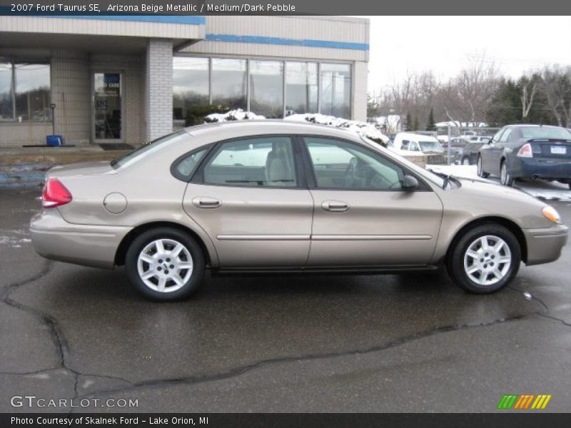 Arizona Beige Metallic / Medium/Dark Pebble 2007 Ford Taurus SE