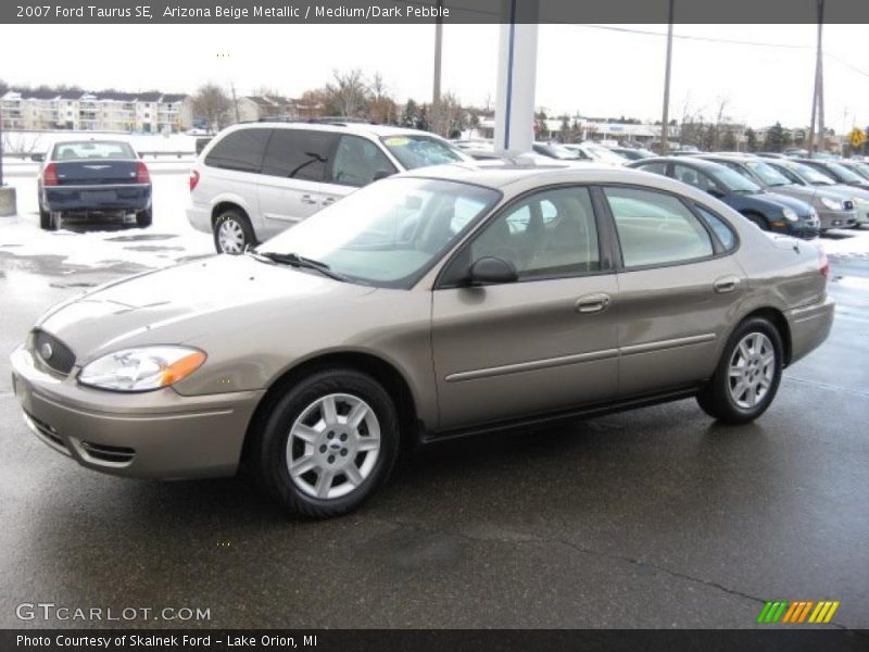 Arizona Beige Metallic / Medium/Dark Pebble 2007 Ford Taurus SE