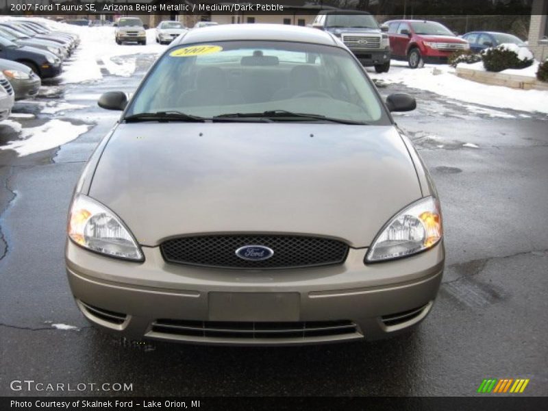 Arizona Beige Metallic / Medium/Dark Pebble 2007 Ford Taurus SE