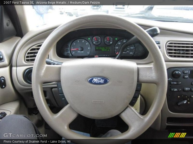 Arizona Beige Metallic / Medium/Dark Pebble 2007 Ford Taurus SE