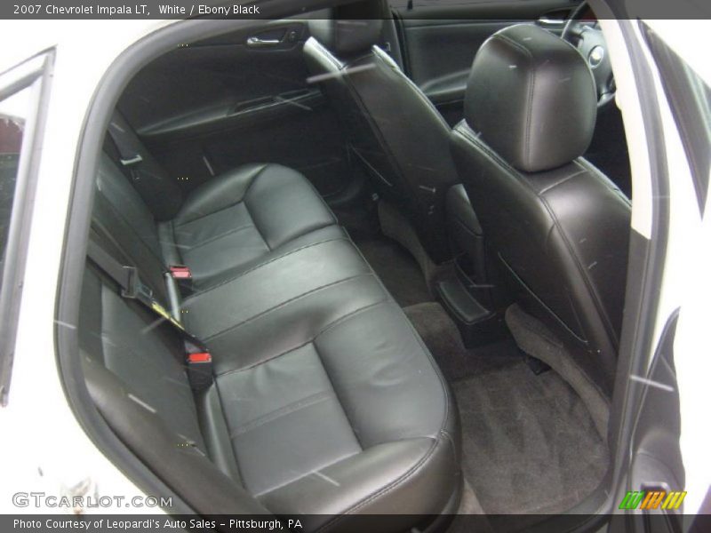 White / Ebony Black 2007 Chevrolet Impala LT