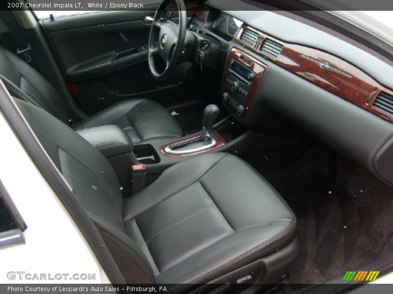 White / Ebony Black 2007 Chevrolet Impala LT