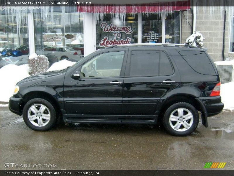 Black / Java 2005 Mercedes-Benz ML 350 4Matic