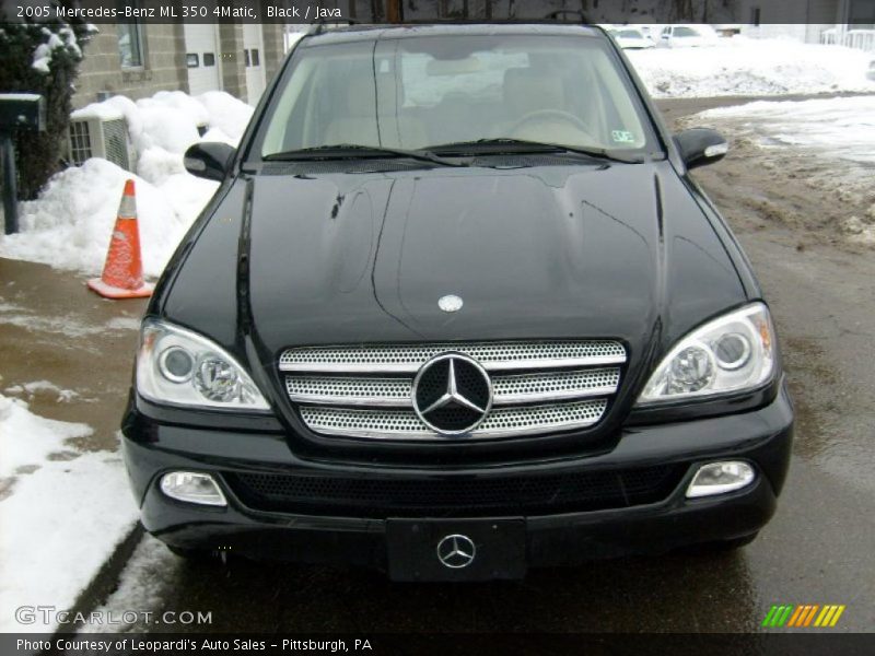 Black / Java 2005 Mercedes-Benz ML 350 4Matic