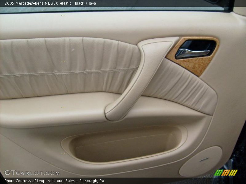 Black / Java 2005 Mercedes-Benz ML 350 4Matic