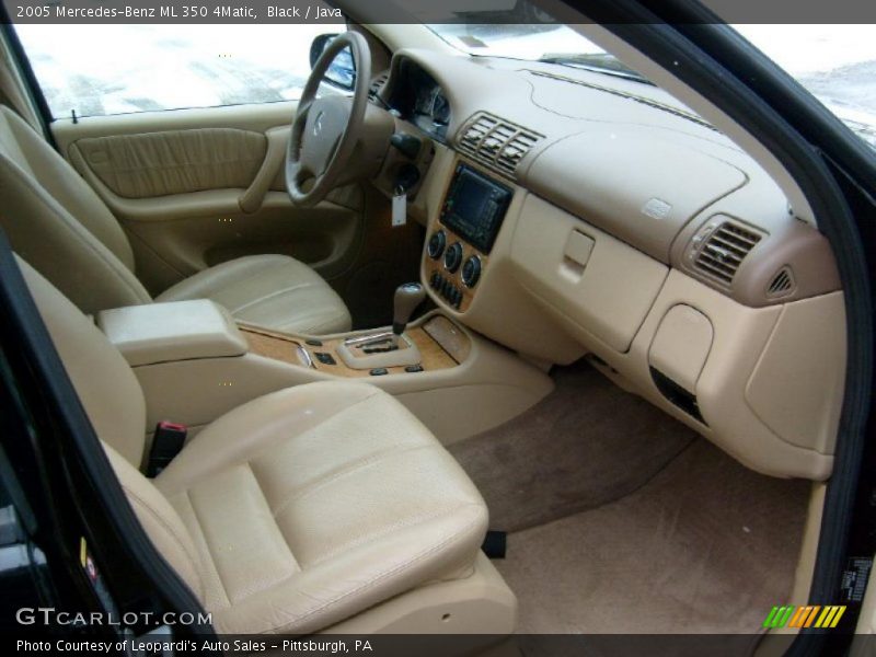 Black / Java 2005 Mercedes-Benz ML 350 4Matic