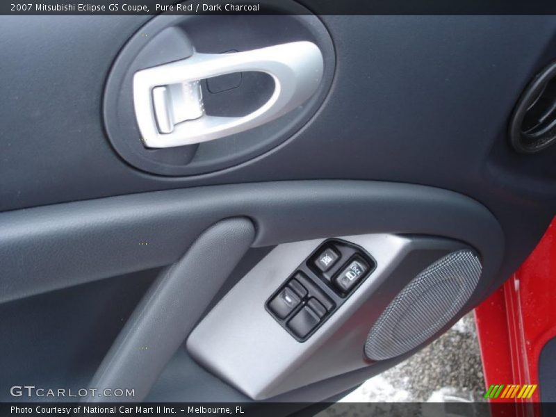 Pure Red / Dark Charcoal 2007 Mitsubishi Eclipse GS Coupe