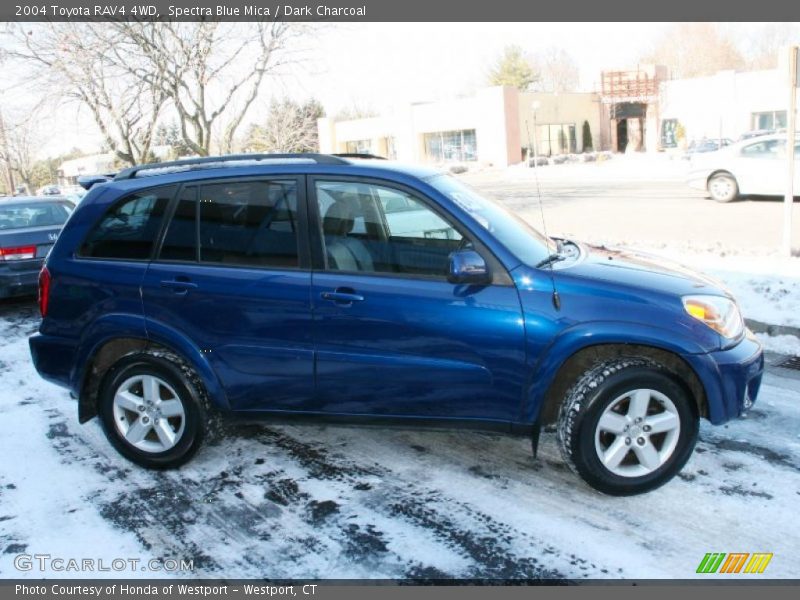 Spectra Blue Mica / Dark Charcoal 2004 Toyota RAV4 4WD