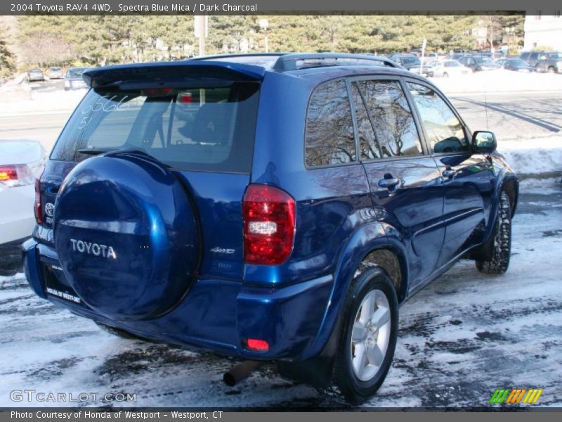 Spectra Blue Mica / Dark Charcoal 2004 Toyota RAV4 4WD